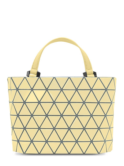 CRYSTAL GLOSS Handbag (Mini) (Cream Yellow)