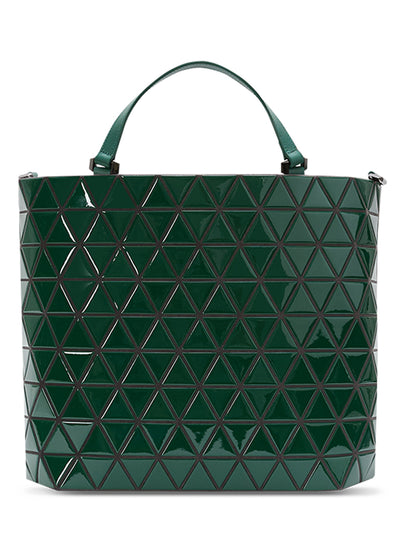 CRYSTAL GLOSS Handbag (Small) (Deep Green)