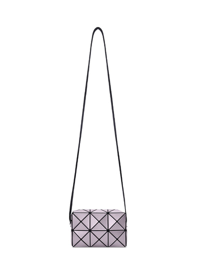 CUBOID METALLIC Shoulder Bag (Light Pink)
