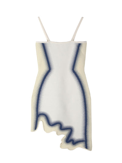 Camassia UV Reactive Mini Wavy Dress (UV Reactive)