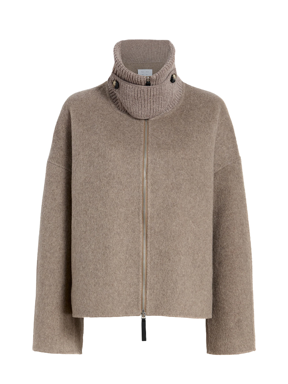 Carina Jacket In Splittable Wool Walnut Melange