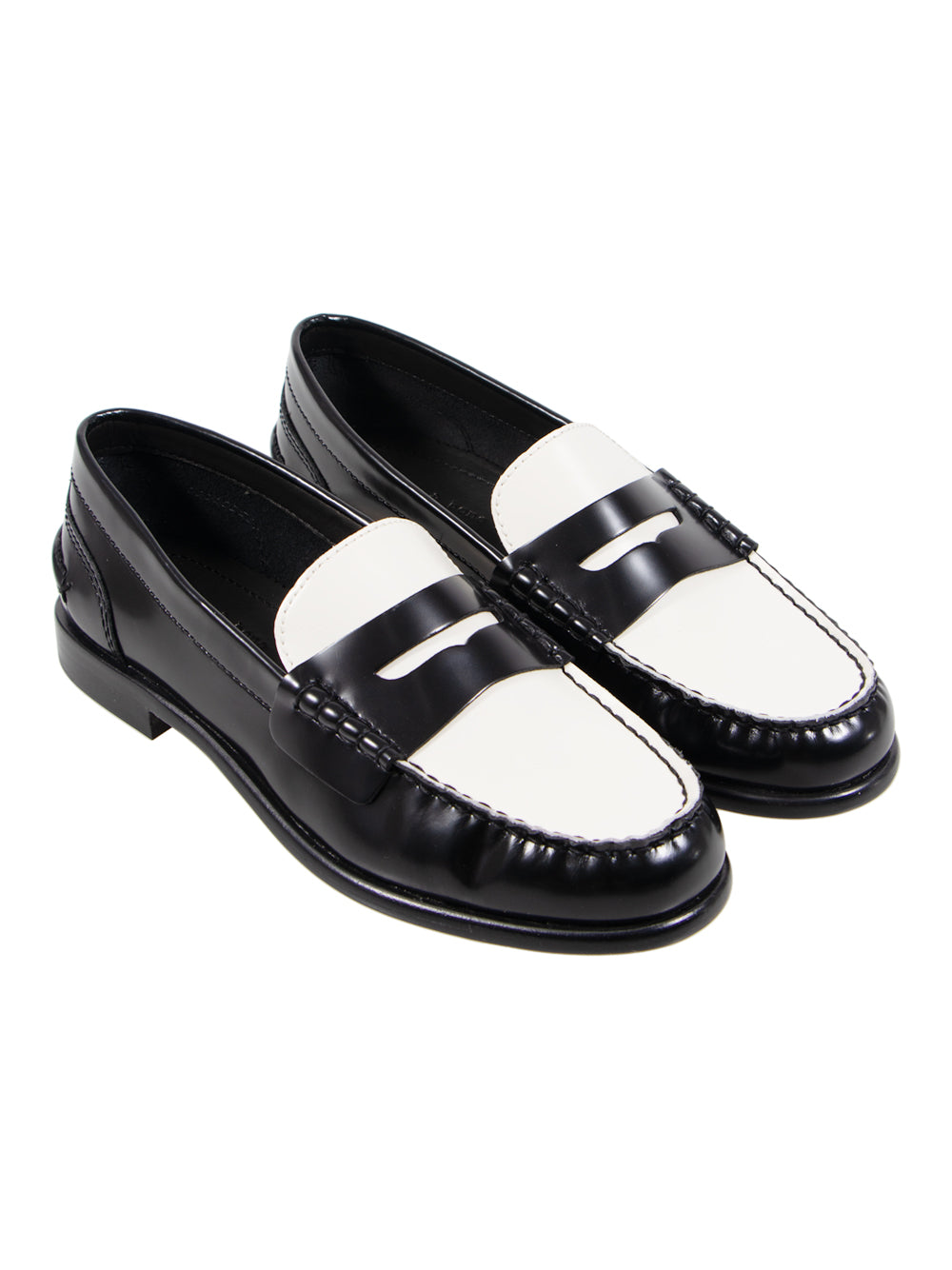 Carter Loafer (Black/White)