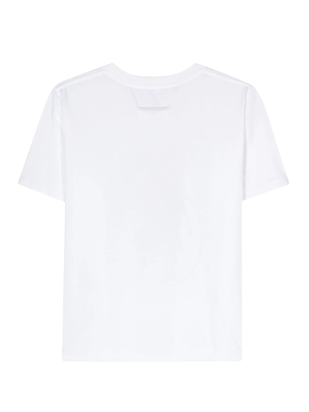 Cat and Glitter Print T-Shirt (White)