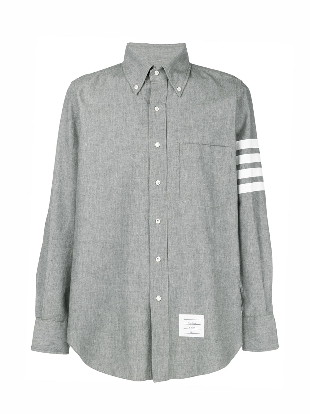 Chambray 4-Bar Shirt (Medium Grey)