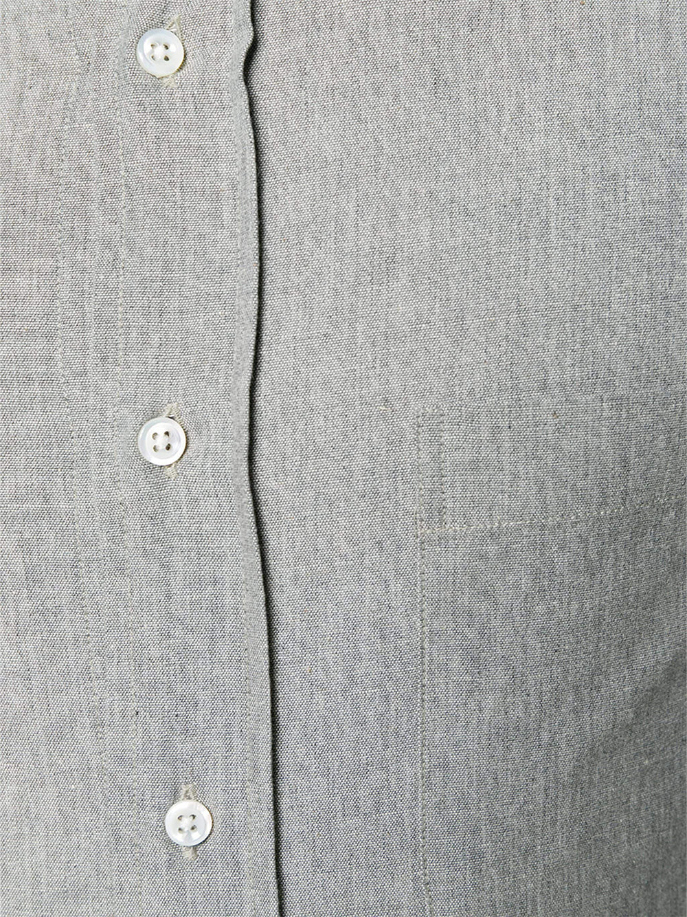 Chambray 4-Bar Shirt (Medium Grey)