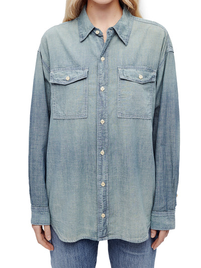 Chambray Oversized Shirt (Paradise Cove)