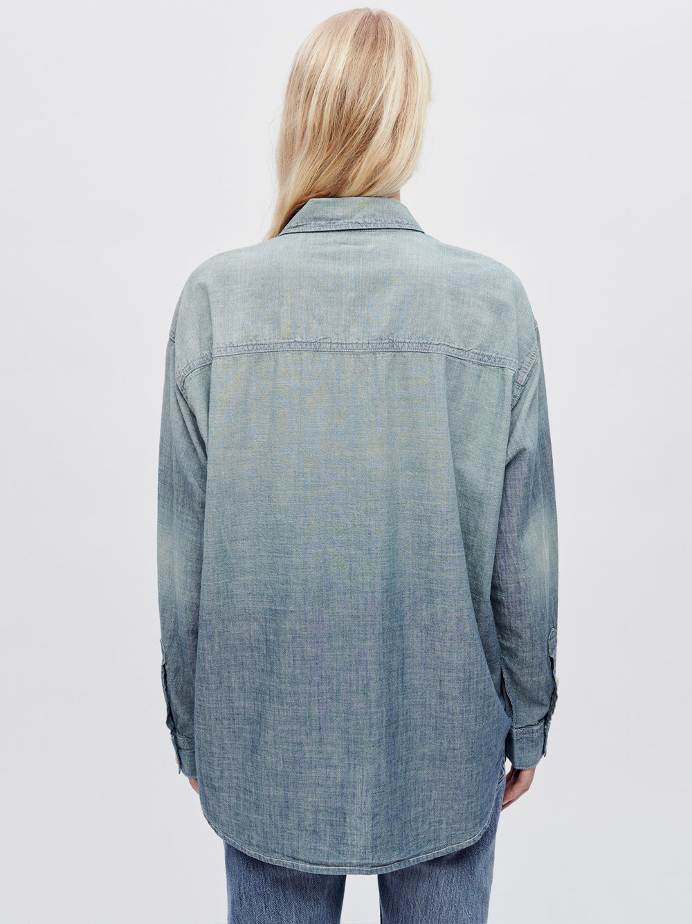 Chambray Oversized Shirt (Paradise Cove)