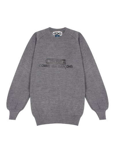 Charles Kirk Round Neck School Pullover (Grey)