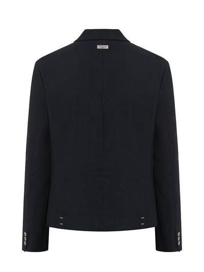 Choice Oversized Suit Jacket (Black)