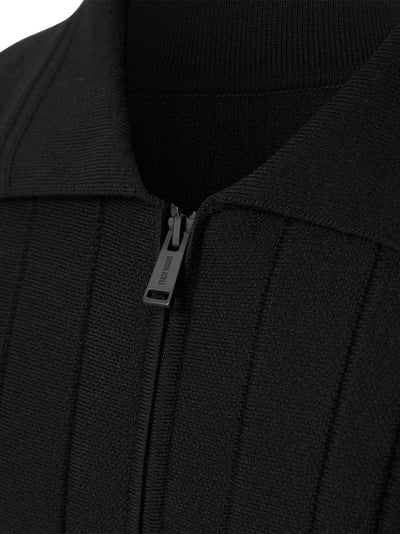 Choice Zip Cardigan (Black)