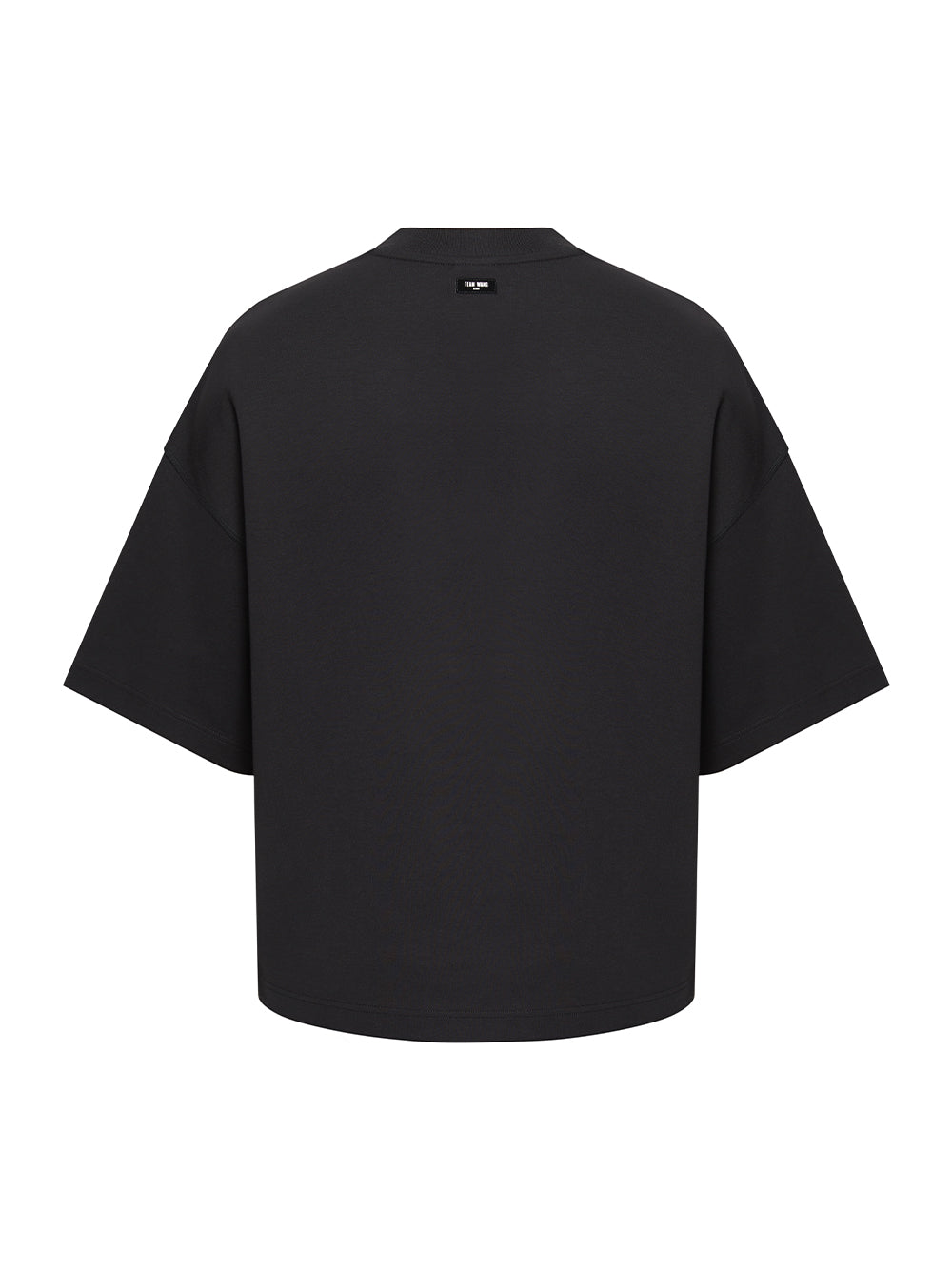 Choices Cropped Oversized T-Shirt (Black)