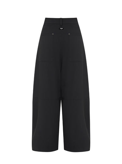 Choices Pleated Trouser Black (Black)