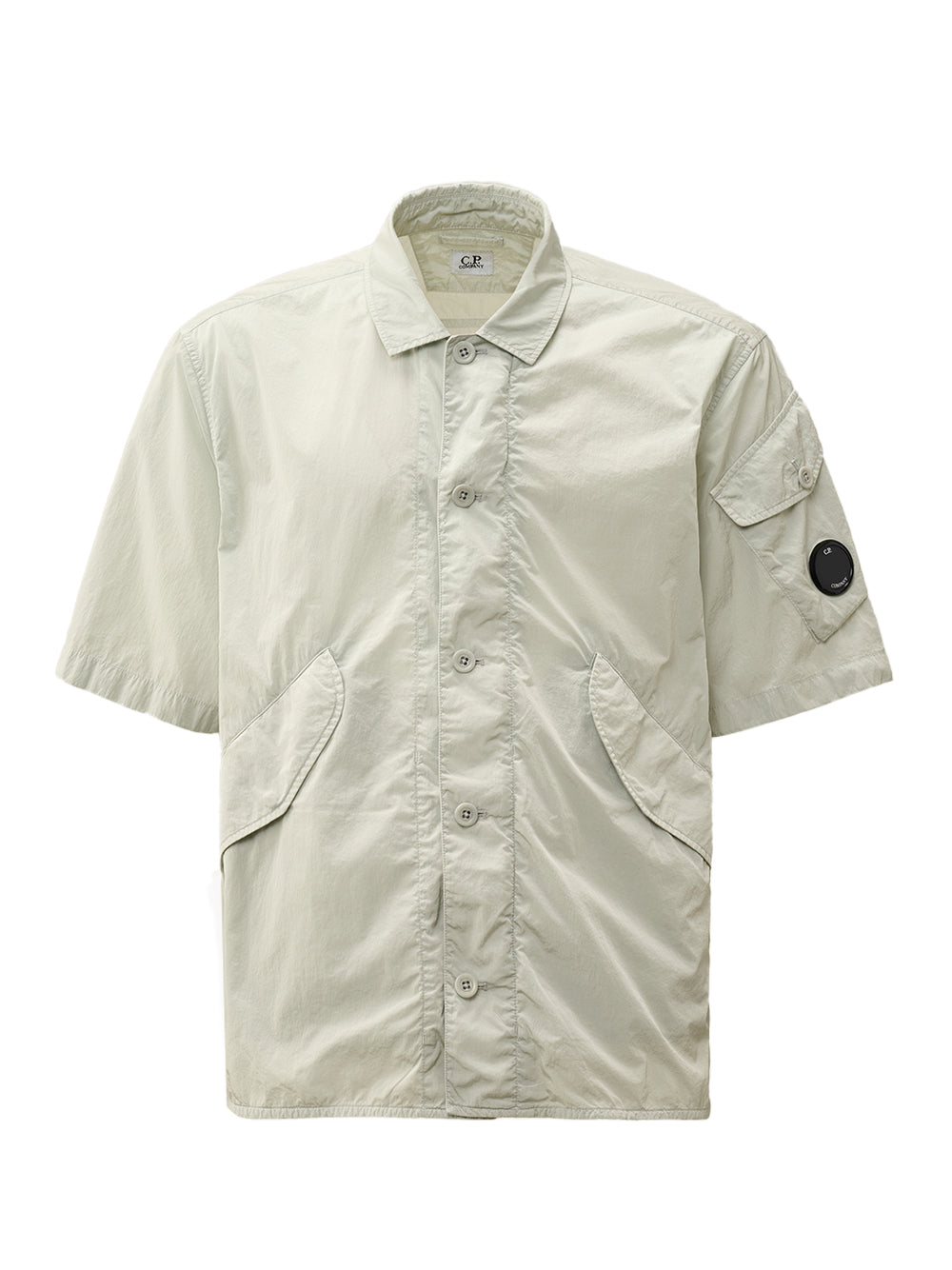 Chrome-R Short Sleeve Overshirt (Blue Fox)