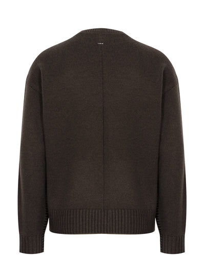 Clarkson Wool Sweater (Slate Brown)