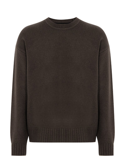 Clarkson Wool Sweater (Slate Brown)