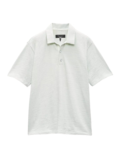 Classic Flame Polo (Light Teal)