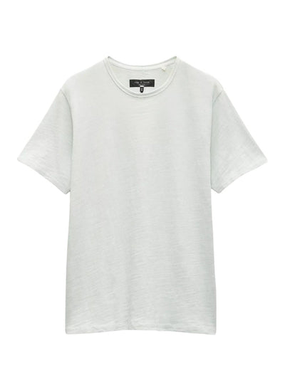 Classic Flame Tee (Light Teal)
