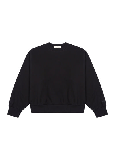 Classic Fleece Crewneck (Jet Black)