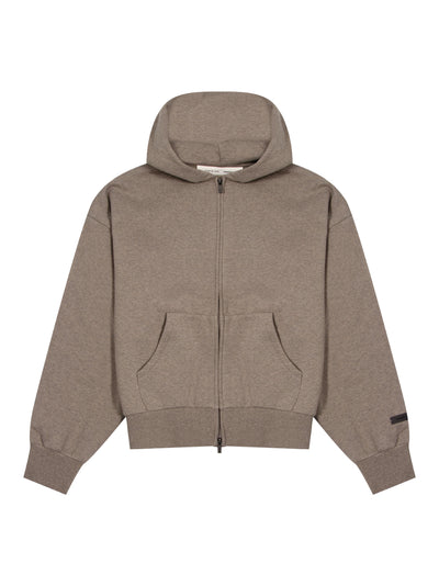 Classic Full Zip-Up Hoodie (Stead Heather)