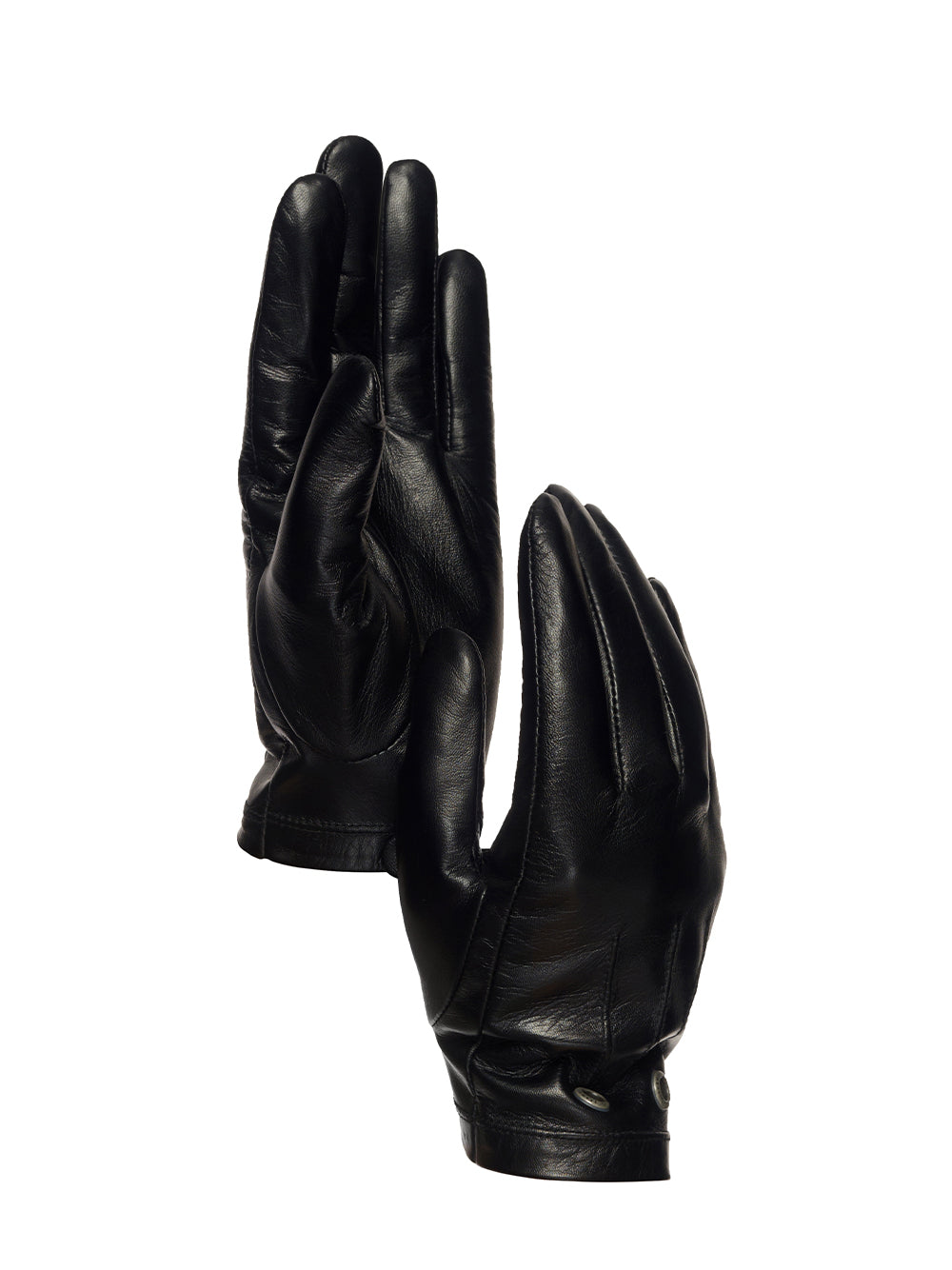 Classic Leather Gloves (Black)