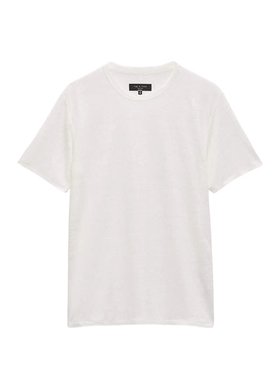 Classic Linen Tee (Chalk)