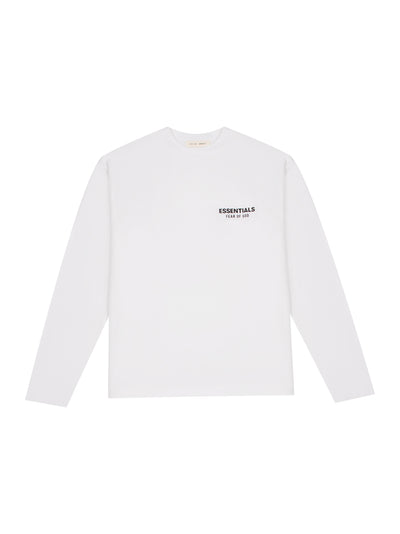 Classic Long Sleeve Tee (Bright White)