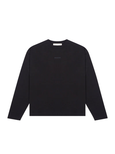 Classic Long Sleeve Tee (Jet Black)