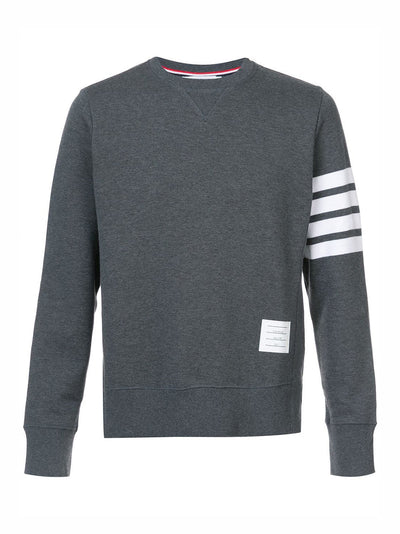 Mens Jersey Sweats Pullover Dark Grey