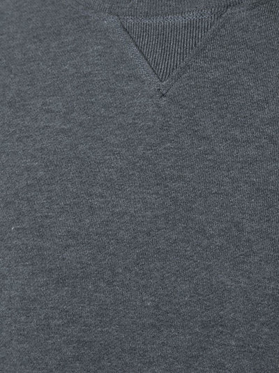 Mens Jersey Sweats Pullover Dark Grey