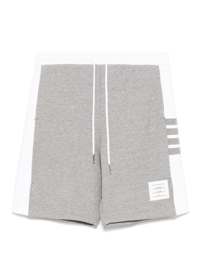 Classic Loopback 4-Bar Sweatshorts (Light Grey)