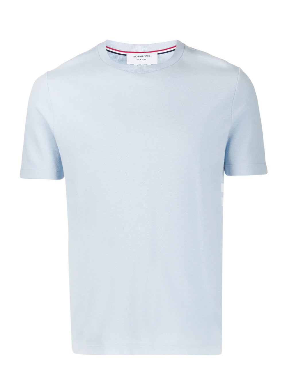 Classic Pique 4-Bar Tee (Light Blue)