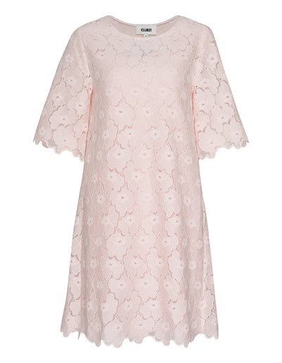 Club21 Collection Floral Lace Dress (Ivory)