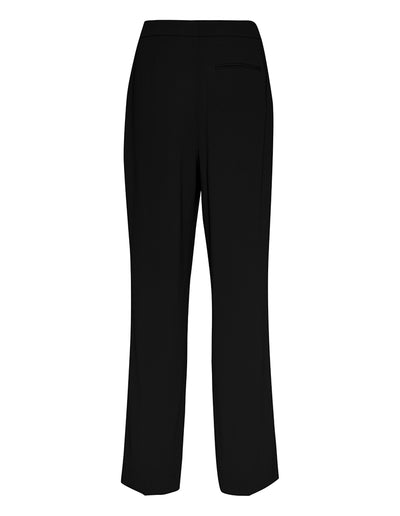 Club21 Collection Satin Back Crepe Pants (Black)