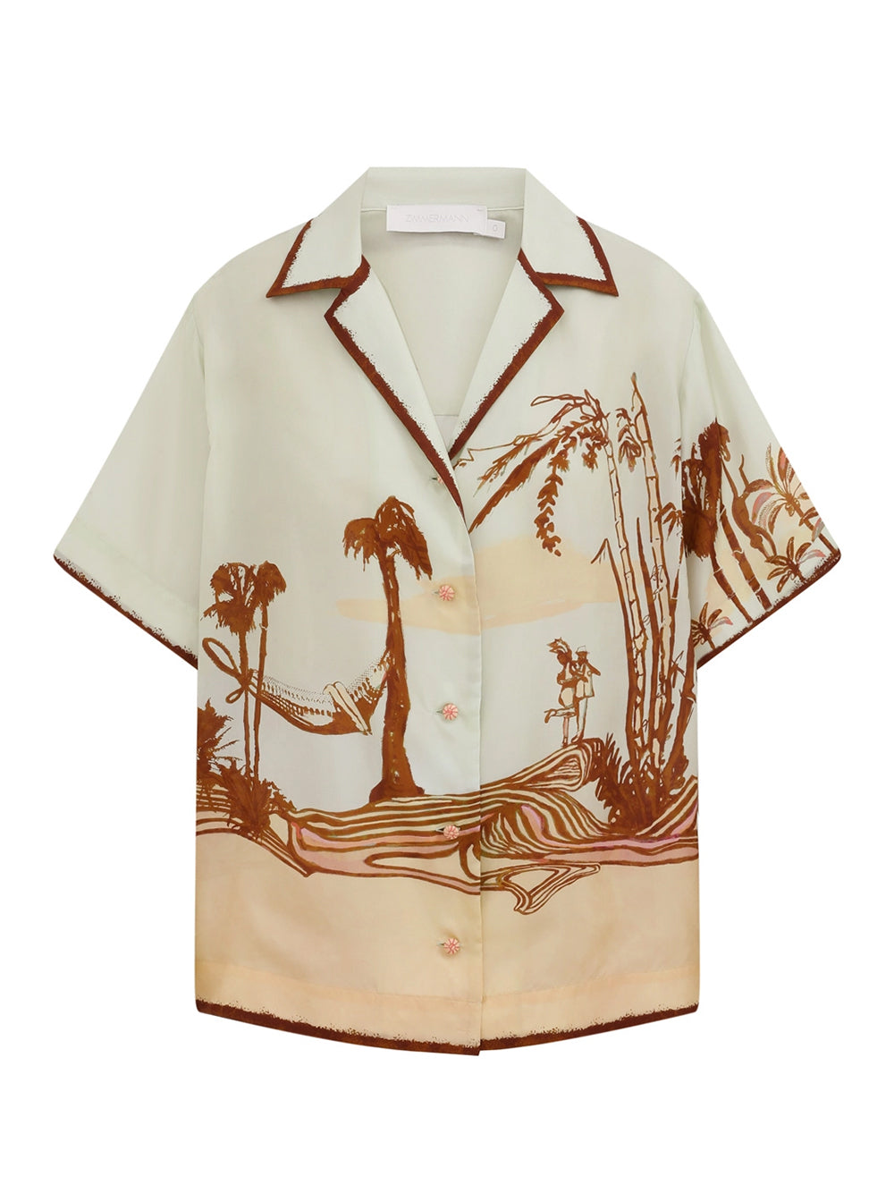 Coco Short Sleeve Shirt (Tropicana)