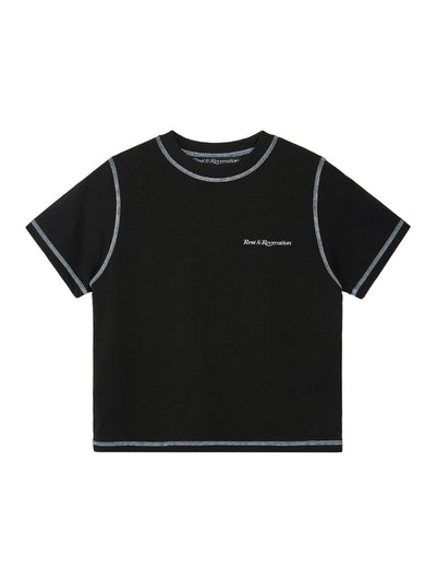 Color Stitch T-Shirt (Black)