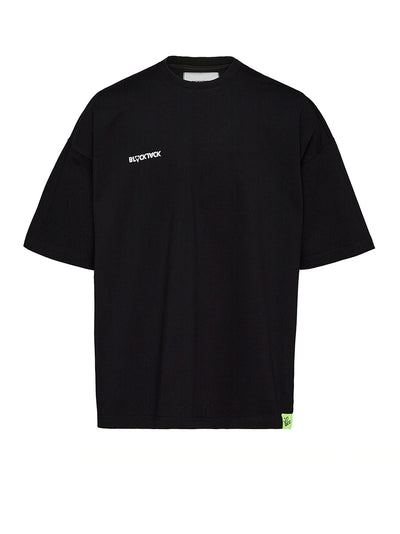 Combed Cotton Oversized Tee (Black)