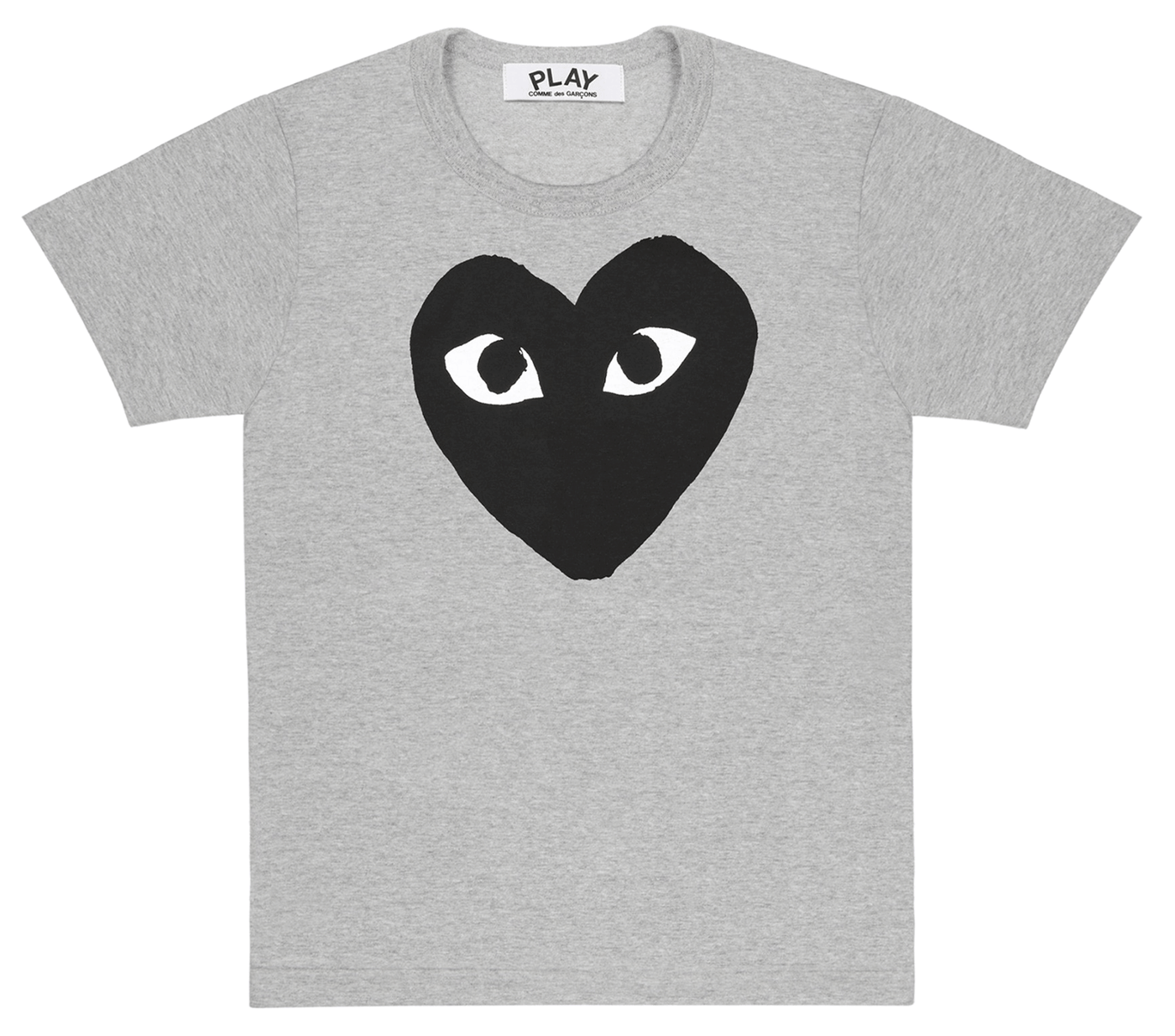 Comme-des-Garcons-Play-Big-Black-Heart-T-Shirt-Women-Grey-1