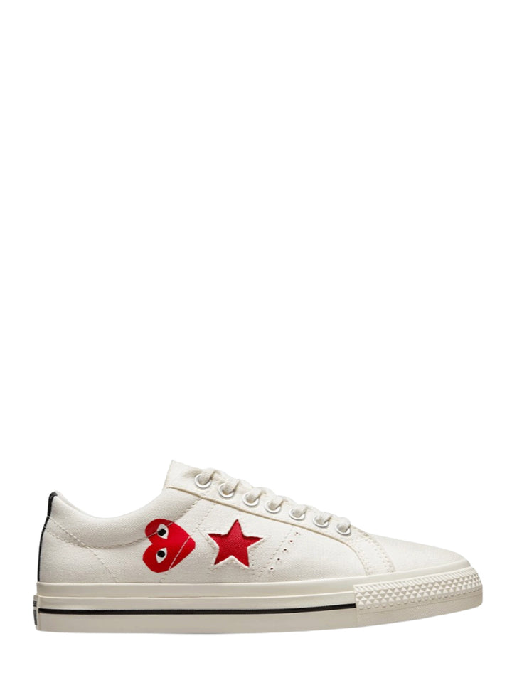 COMME des GARCONS PLAY X Converse One Star White Club21 Thailand