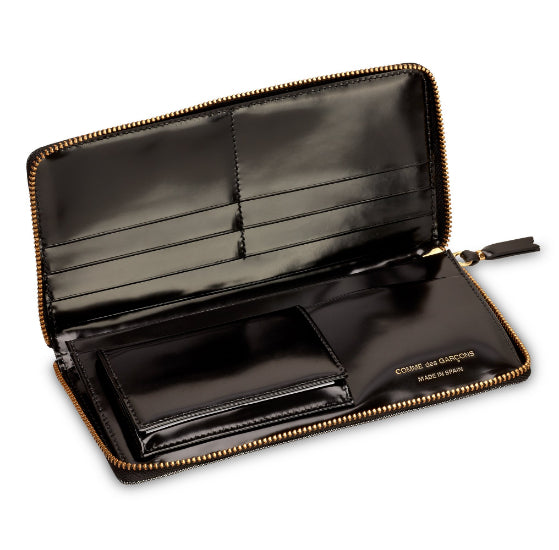 Black Rainbow Long Wallet (Black)