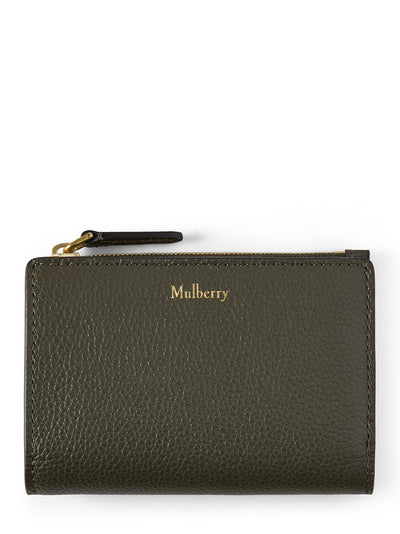 Continental Bifold Zipped Wallet (Juniper Green)