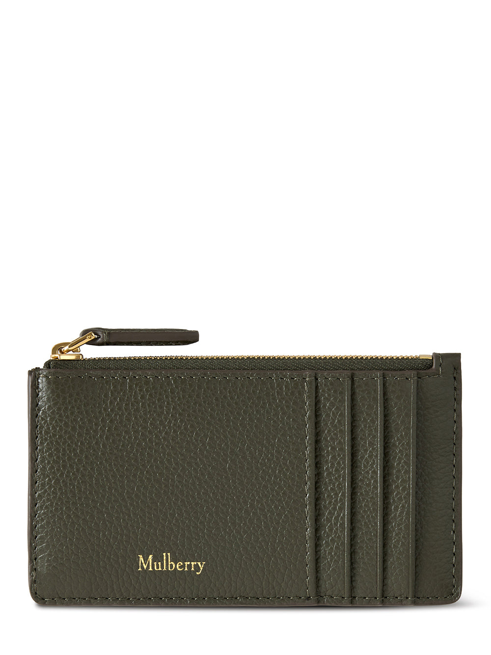 Continental Zipped Long Card Holder (Juniper Green)