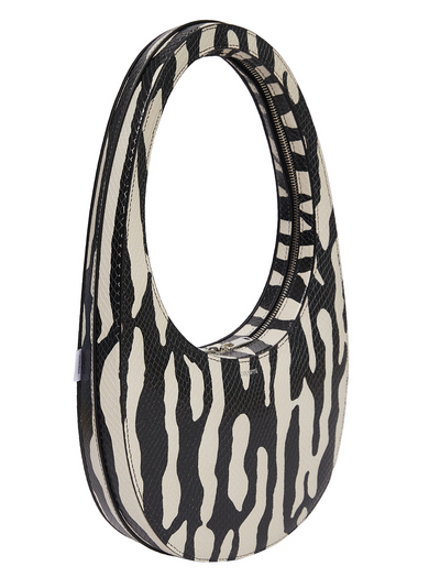 Coperni Print Swipe Bag (Black)