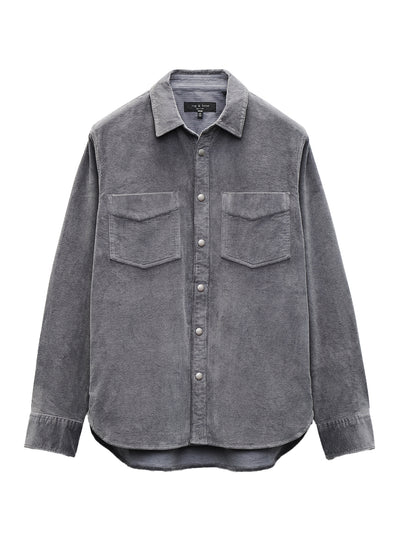 Corduroy CPO Shirt (Slate)