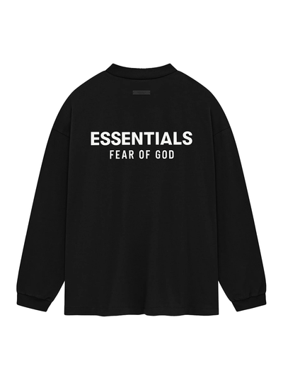 Core Logo Jersey Long Sleeve T-Shirt (Black)