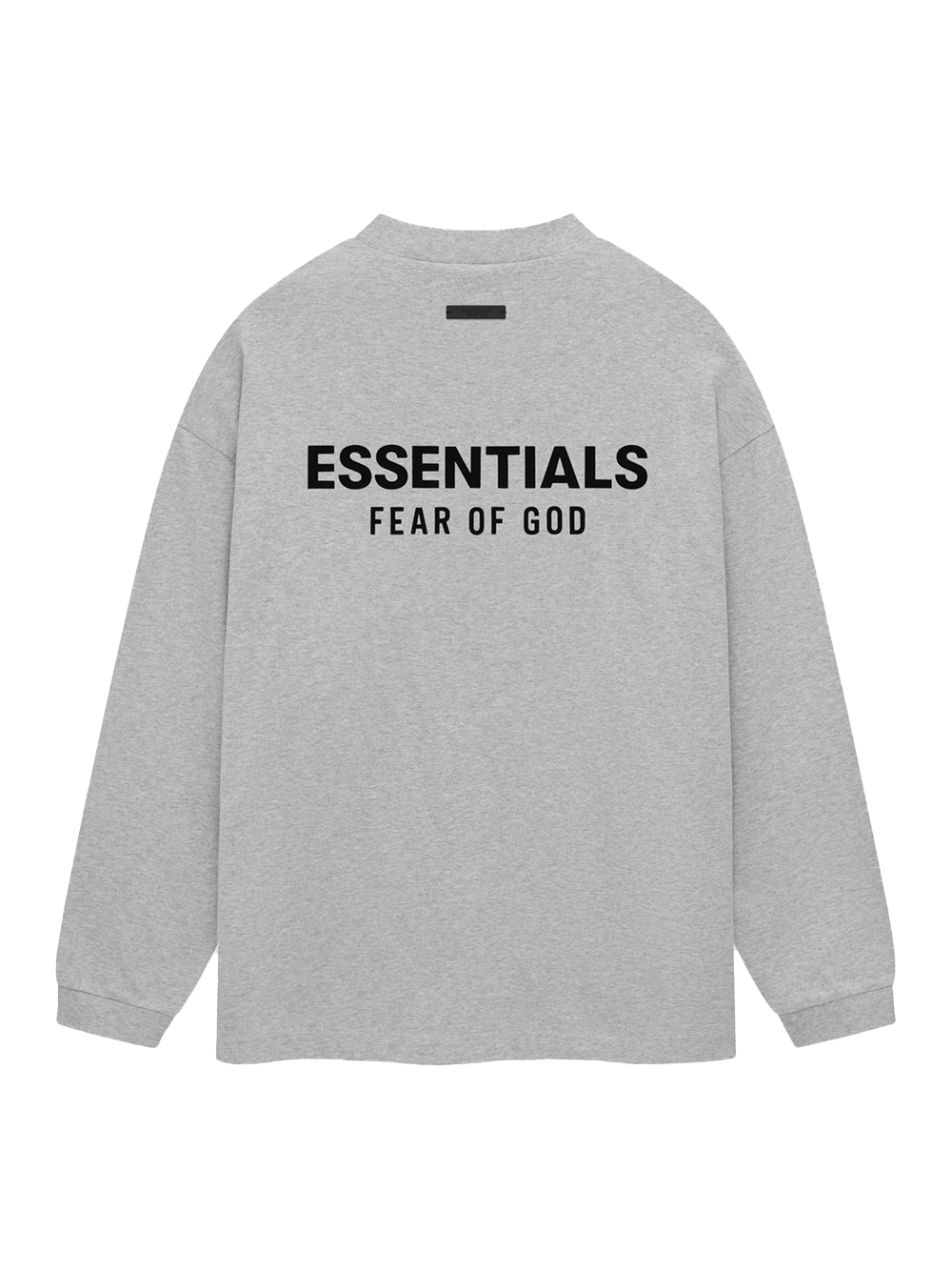 Core Logo Jersey Long Sleeve T-Shirt (Light Heather Gray)