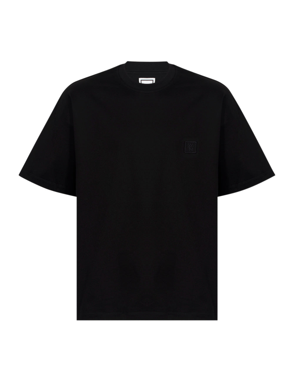 Cotton Back Logo T-Shirt (Black)