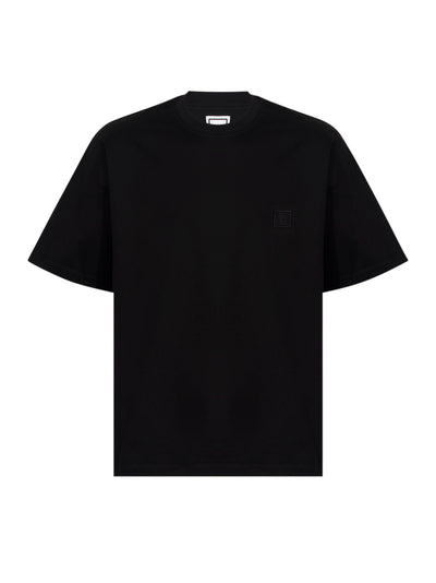 Cotton Back Logo T-Shirt (Black)