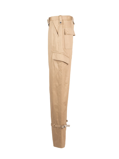 Cotton Chino Pants (Beige)