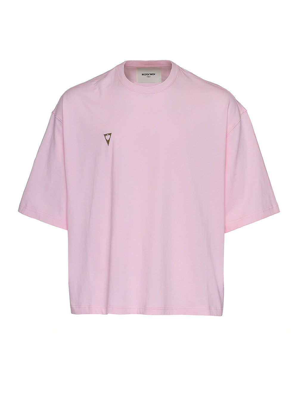 Cotton Jersey Boxy Tee (Calf Pink)