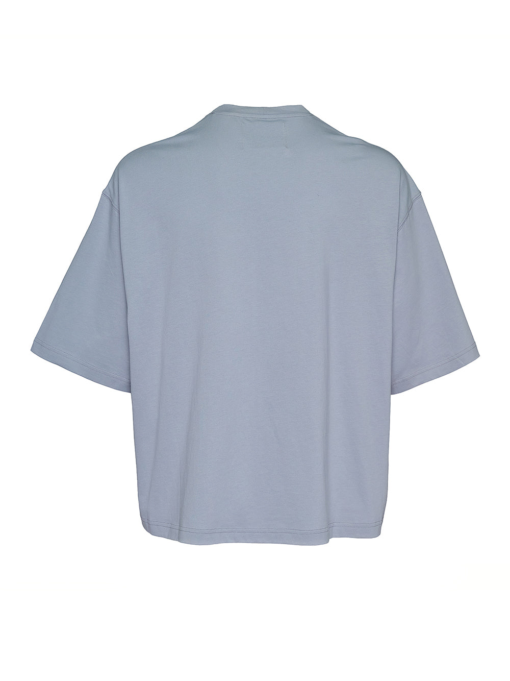 Cotton Jersey Boxy Tee (Cement)